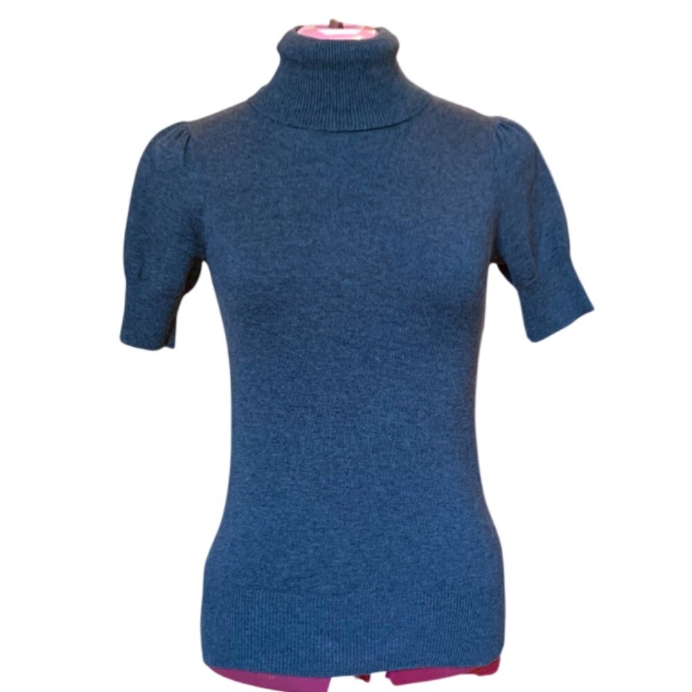 JACOB CONNECTION - Gray Women's Turtleneck Sweater - Small
